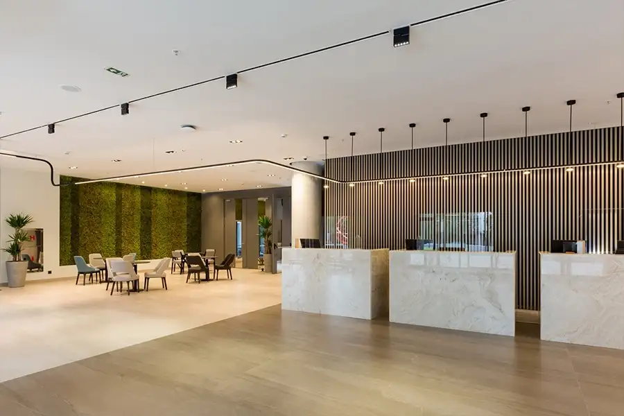 Hourglass Churchgate Lobby Hourglass Churchgate Lobby