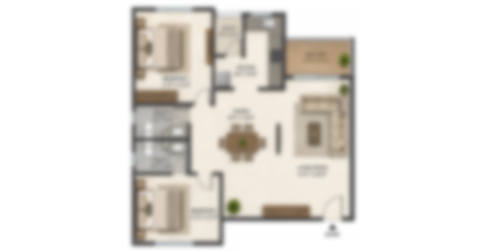 House Of Abhinandan Lodha Marine Lines Floor Plan Layout